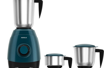 HAVELLS ESO 750 W Mixer Grinder(GHFMGELG075 | 3 Jars | Green)