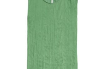 Marks & Spencer Plisse Round Neck Top