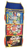 DC Super Friends Fun Hanging Rack, Folding Wall Hanging Shelves, FR3B_DC1