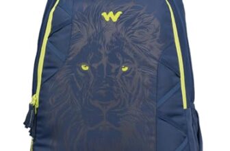 Wildcraft Animal Kingdom-Lion 3 Compartment Laptop Backpack 45L, Navy1