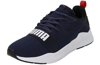 Puma Unisex-Adult Wired Run Pure Navy-Black-White Sneaker – 7UK (38927503)