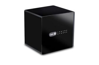 Quba Digital Safe, Grace 3-Way Access Heavy-Duty 50kg with 4 Shooting Bolts | 100 Fingerprint Capacity | Dual Authorization | Wrong Password Alert | Invisible Touchpad | Touch & Torch Resistant