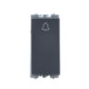Wipro Northwest Nowa 6A Bell Push, Silver Grey (pack of 10)