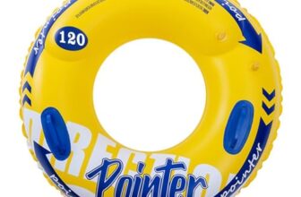 Cockatoo TR03-Inflatable Large PVC Tube Ring, Swimming Tube Ring for Adults, Men & Women, Yellow