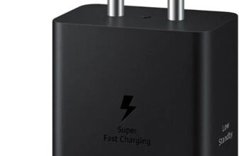 Samsung 45 W GaN 3 A Wall Charger for Mobile(Black, Cable Included)