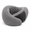 Fybu osteo 360° Memory Foam Travel Neck Pillow, Adjustable Velcro
