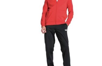 Puma, Men, ESS Poly Suit, For All Time Red, M,(68484711)
