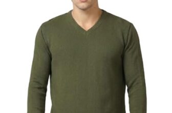 AWG ALL WEATHER GEAR Men’s Woolen V-Neck Full Sleeve Sweater