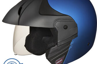 STUDDS Ninja Concept Eco Motorbike Helmet(Matt Blue)