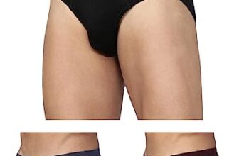 Levi’s Men’s Cotton Brief (Pack of 3) (PR80946_Black, N.Melange, Wine_Medium_Multicolor_M)
