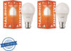 HALONIX 7 W Basic Round B22 LED Bulb(White, Pack of 2)