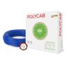 Polycab Green Wire+ 90M coil |1.5 SQ MM|Heat resistant upto 900 C | Low smoke | Low toxic fumes | GreenPro certified | 99.97% high purity copper | Rodent protection | Eco friendly (Blue)
