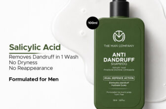 THE MAN COMPANY Anti Dandruff Shampoo for Men | Salicylic Acid | Fights Dandruff & Itchy Scalp(100 ml)