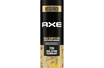 Axe Gold Temptation Long Lasting Deodorant Bodyspray for Men 215 ml