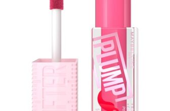 Maybelline New York Lifter Plump, Plumping Lip Gloss, Pink Sting