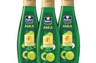 Parachute Advansed Amla Hair Oil with Vitamin E | 500ml x 3| Amla & Vitamin E | For All Hair Types